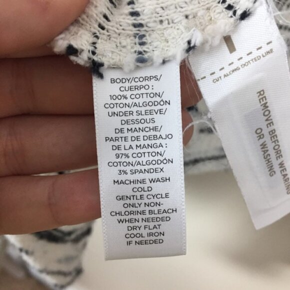 [Lou & Grey]Striped Open Front Knit Sweater - Picture 5 of 8